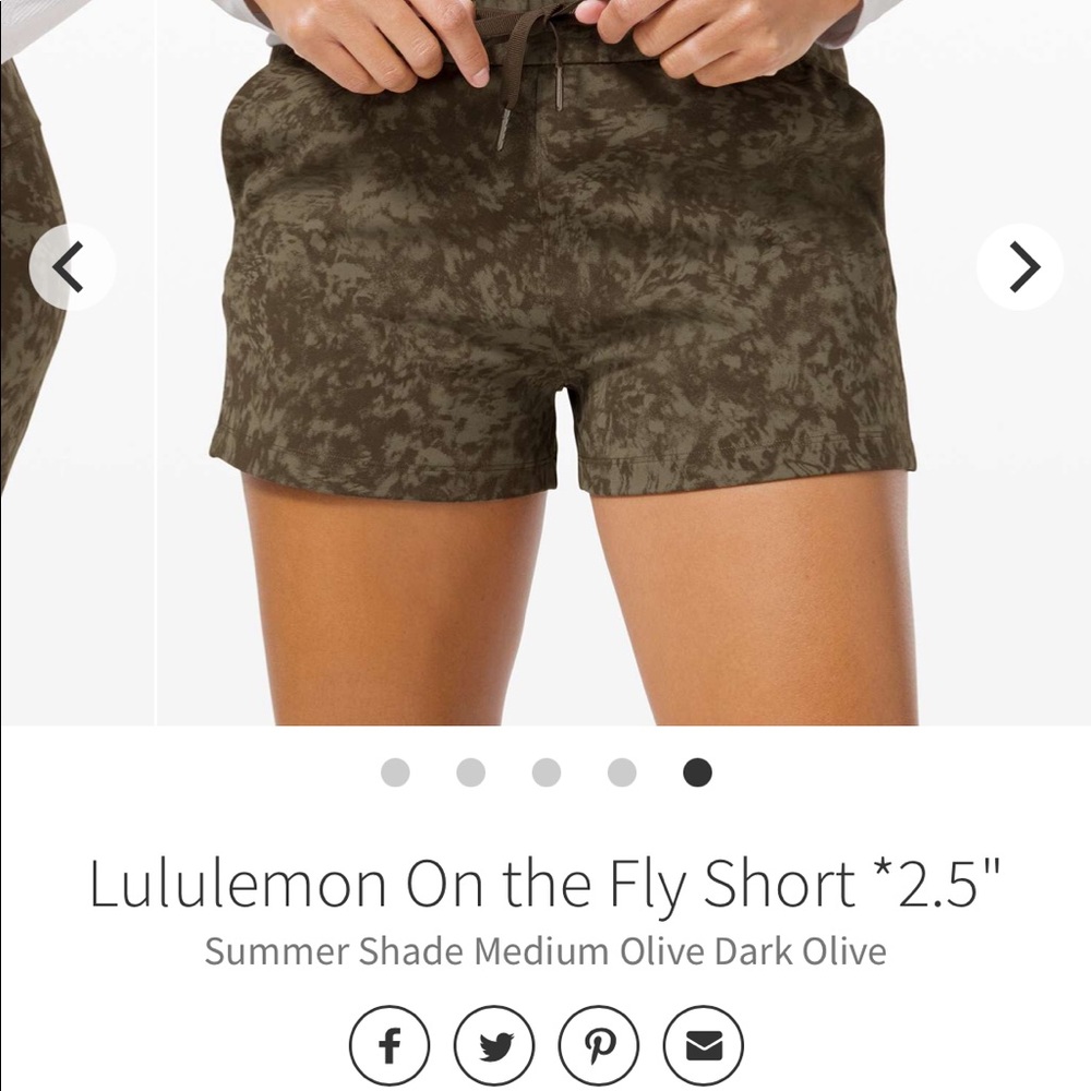 ISO on the fly shorts 4 olive summer shade multi